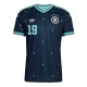 Billige Fotballdrakt Tyskland Leroy Sane #19 Replika Bortedrakt VM 2026 Kortermet Billige Fotballdrakt Tyskland Leroy Sane #19 Replika Bortedrakt VM 2026 Kortermet